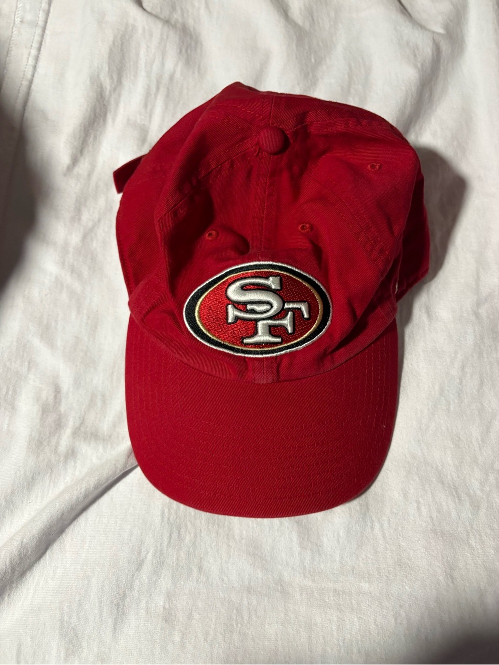 47’ brand San Francisco 49ersRed Baseball Cap - Official Team Logo